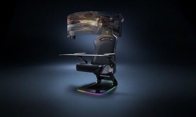 游戏新消息:雷蛇发布次世代电竞椅配有60英寸OLED屏幕